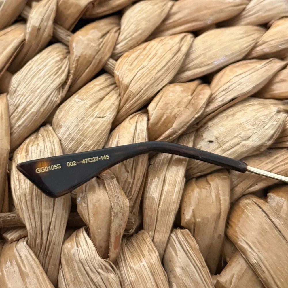 Gucci Round-Frame Metal Sunglasses - Picture 4 of 5